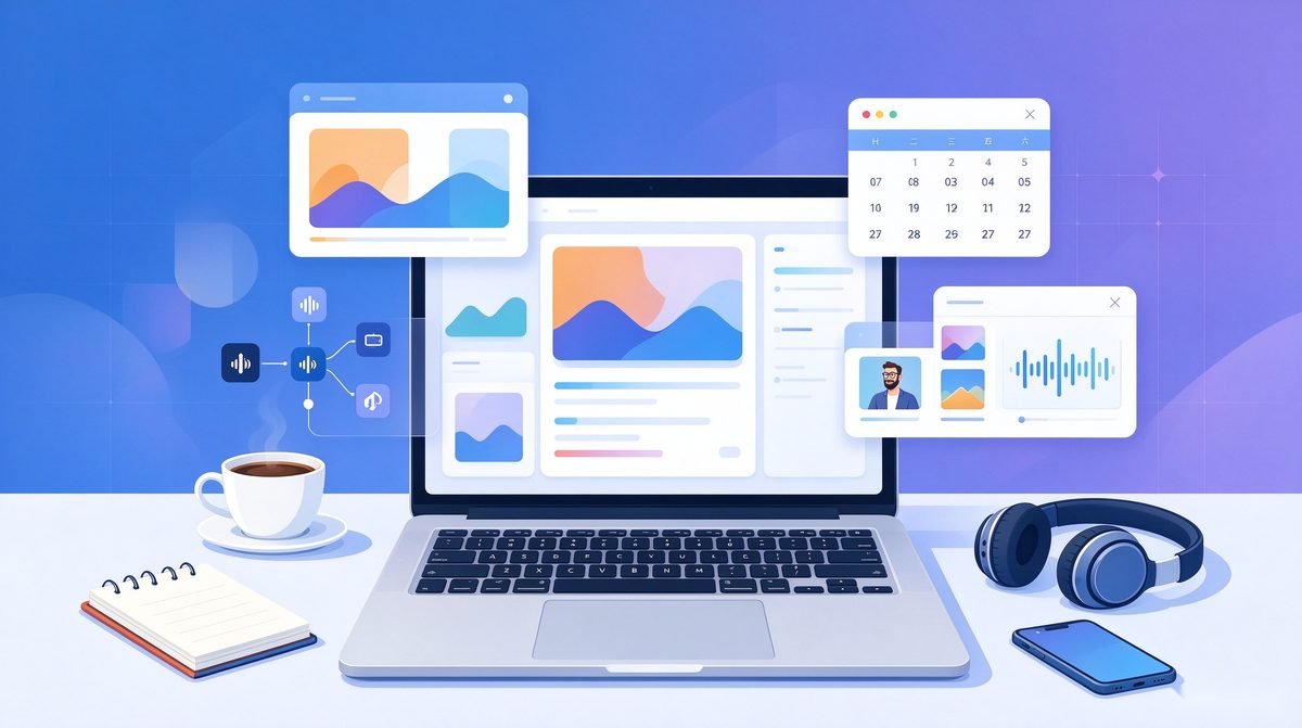 $0 content desk free AI stack